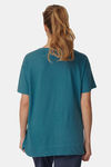 Triumph Cotton Loungewear Top - Ocean Depths — thumbnail 2